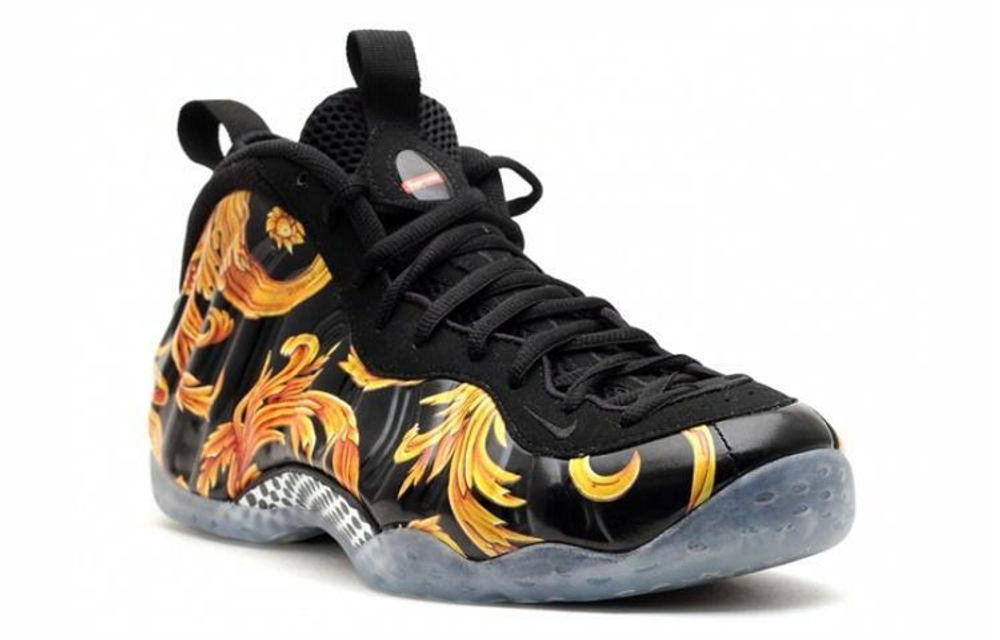 Кроссовки Supreme X Nike Foamposite One Nyc "Black"