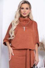 Платье "Антония" П7210 (терракот) LT Collection (Акция)