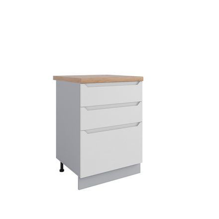 Кухня Модуль СЯБ 600 Тренто Штукатурка белая