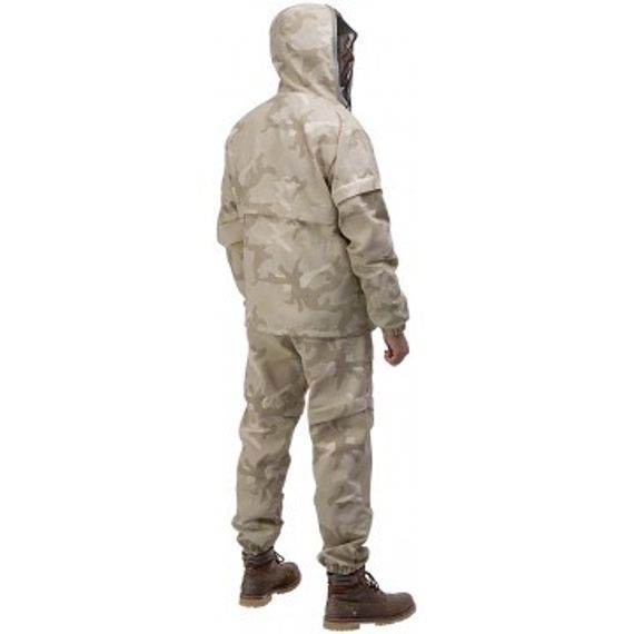 Костюм противоэнцефалитный Helios СТОП-КЛЕЩ р. 52-54 бежевый камуфляж