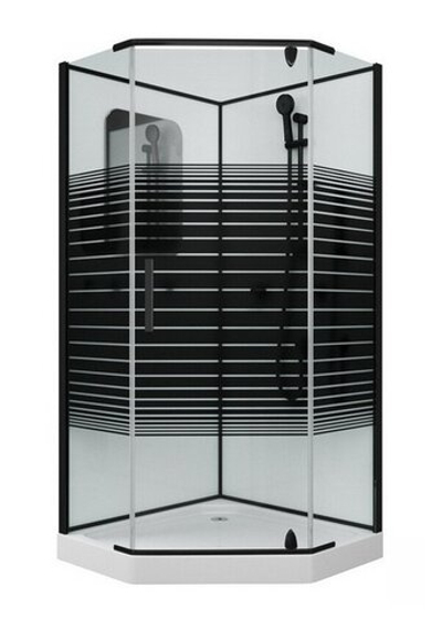 Душевая кабина Grossman Classic GR271D (90х90х205) дверь распашная,4 места