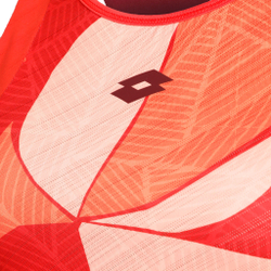 Женская теннисная майка Lotto Tech 1 D3 Tank Top Women - Red, Multicoloured