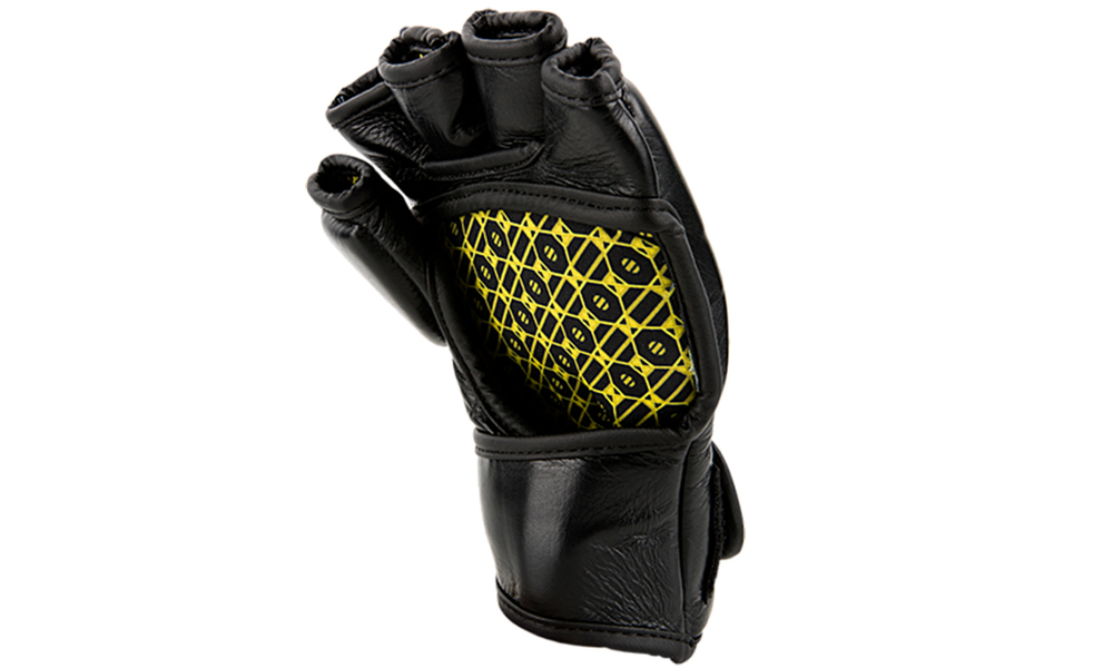 UFC Премиальные MMA тренировочные перчатки 6 унций чёрные S/M