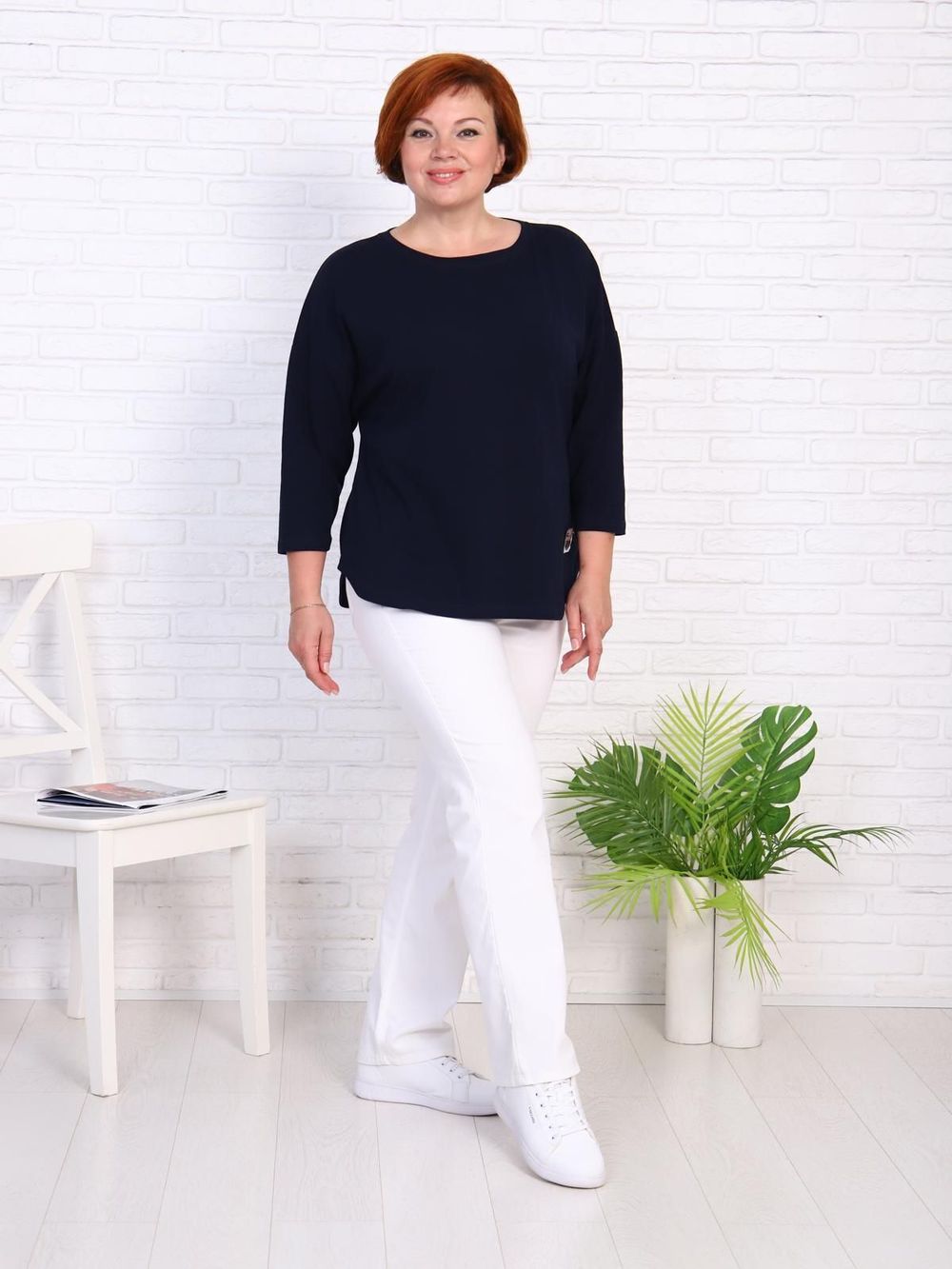 Личи - футболка синий Iv-capriz (Акция)