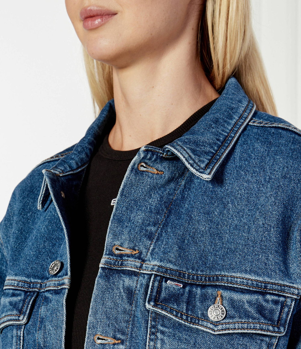 Джинсовая куртка CLAIRE Tommy Jeans - голубой(DW0DW18207)