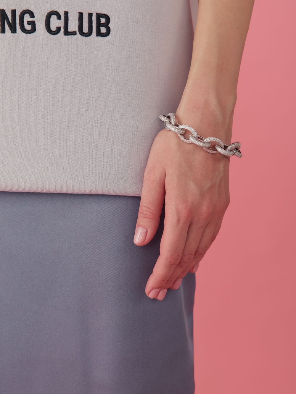 ЮБКА САТИНОВАЯ С ПЕРЬЯМИ GREY