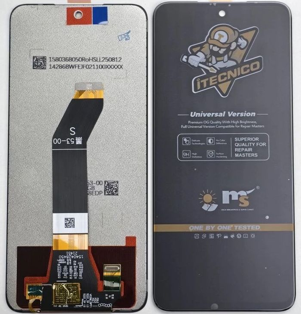 Дисплей Xiaomi Redmi 10 4G/ 10 2022/ 10 Prime 2022; бренд MS (как OR100)