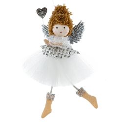 GAEM Изделие декоративное подвесное "Девочка-ангел", L6,5 W6 H17,5 см, 3в.