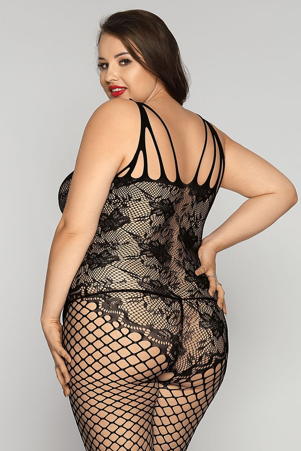 Пикантный комбинезон Kasandrah (Размер: XXL) (Цвет: черный)