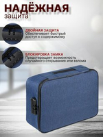 Водонепроницаемый органайзер для документов большой емкости сумка для хранения, серый