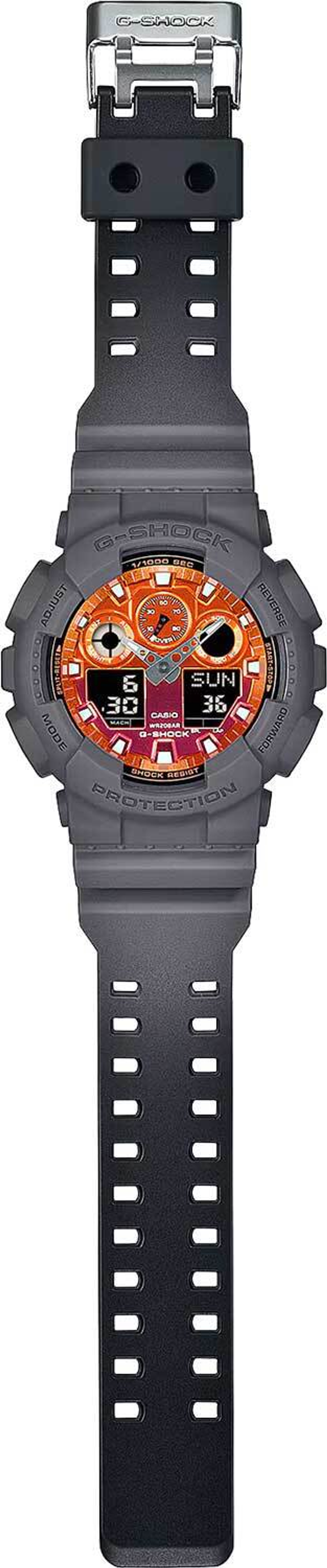 Мужские наручные часы Casio G-Shock GA-100FL-8A