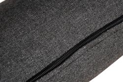 Декоративная подушка для мебели, цвет темно-серый 019