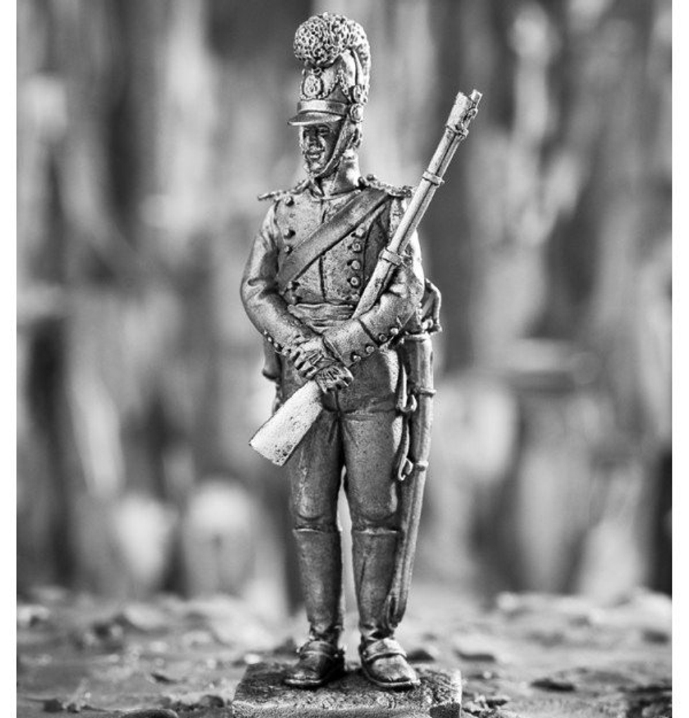 Оловянный солдатик Рядовой баварских шеволежеров 1806 год