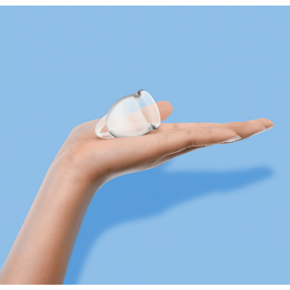 Набор менструальных чаш Satisfyer Feel Confident светлые 15 мл, 20 мл