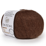 Пряжа Super Kid Mohair, 25г,237м, 47%супер кид мохер,31%мериносовая шерсть, 22% па (цена за 1шт)