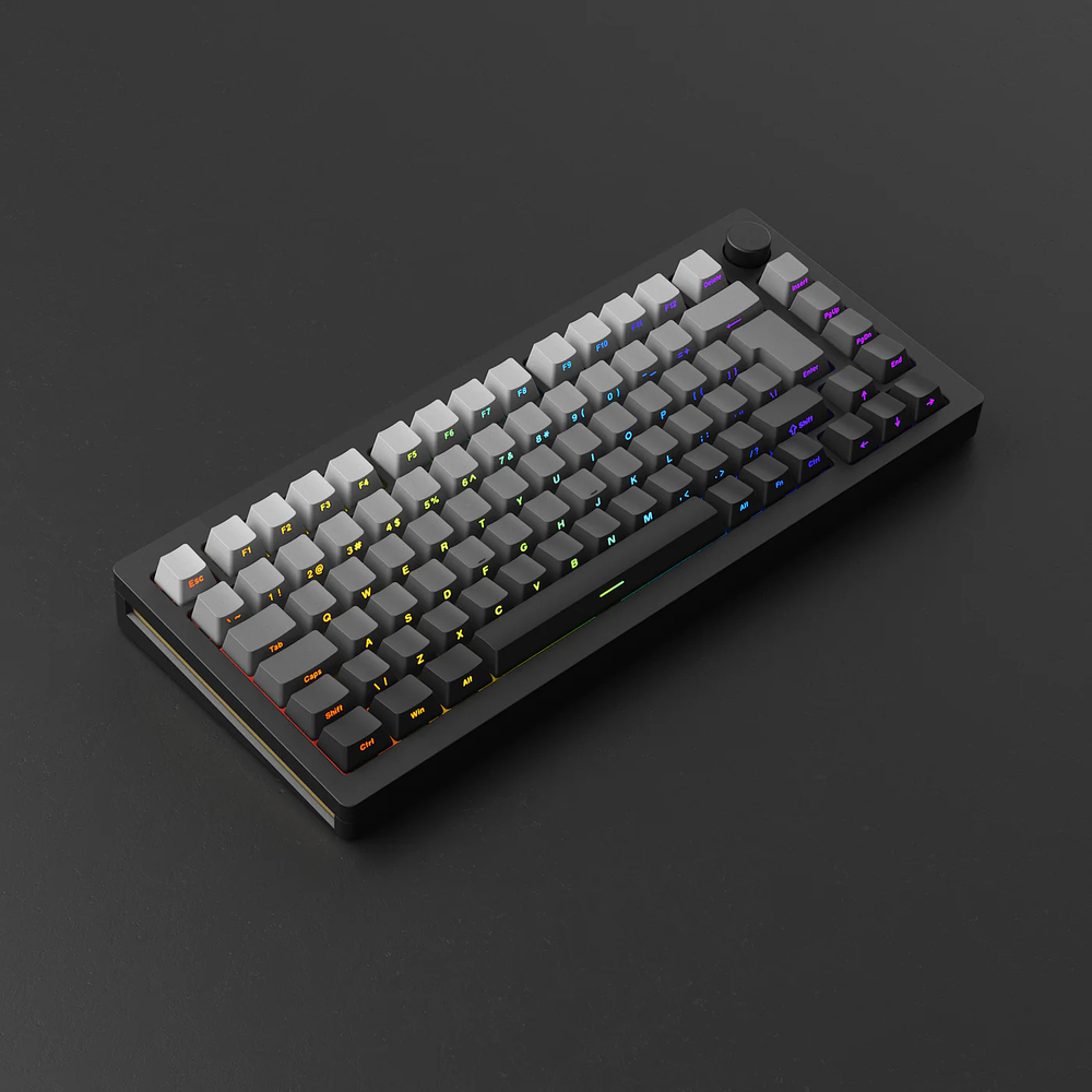 Monsgeek M1W-SP, Silver, 3 modes, Switch V3 Pro Piano