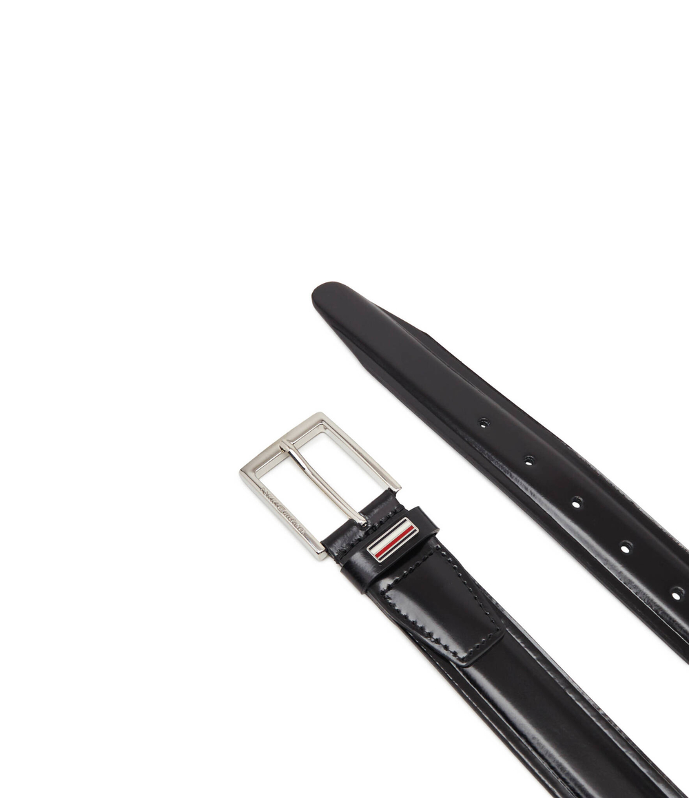 Кожаный ремень BUSINESS Tommy Hilfiger - черный(AM0AM11472)