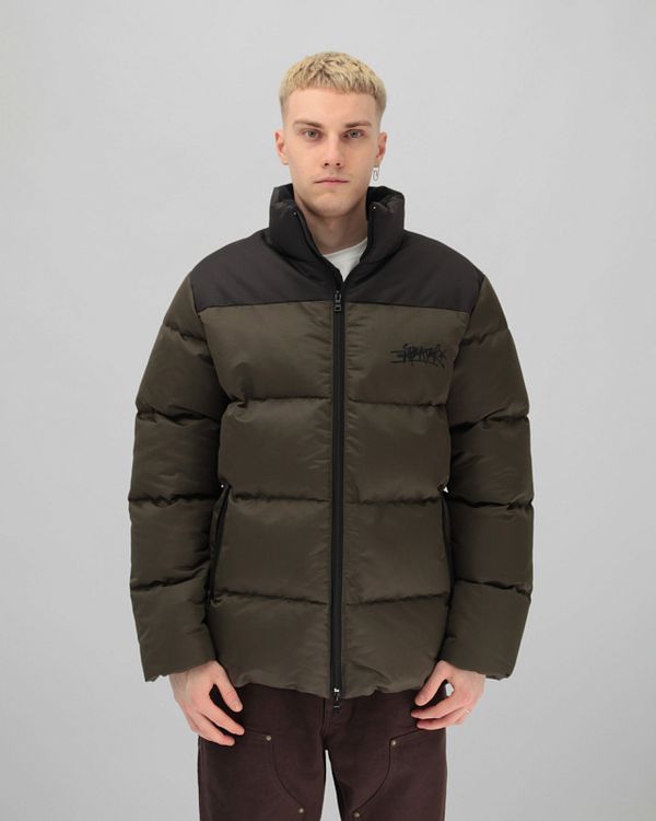 Пуховик Downjacket Combo Khaki - фото 5