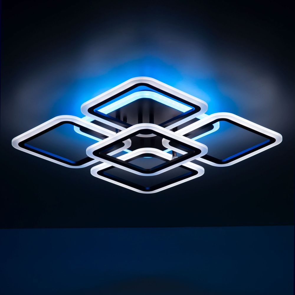 Citilux Марсель Смарт CL232A155E RGB Умная люстра Кофе