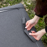 Лаунж-зона ROYAL FAMILY GISELLE с угловым диваном из алюминия