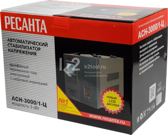 Стабилизатор напряжения Ресанта АСН-3000/1-Ц