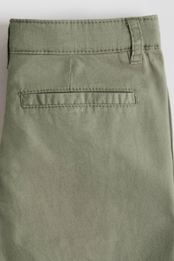 H&M Брюки чинос, хаки