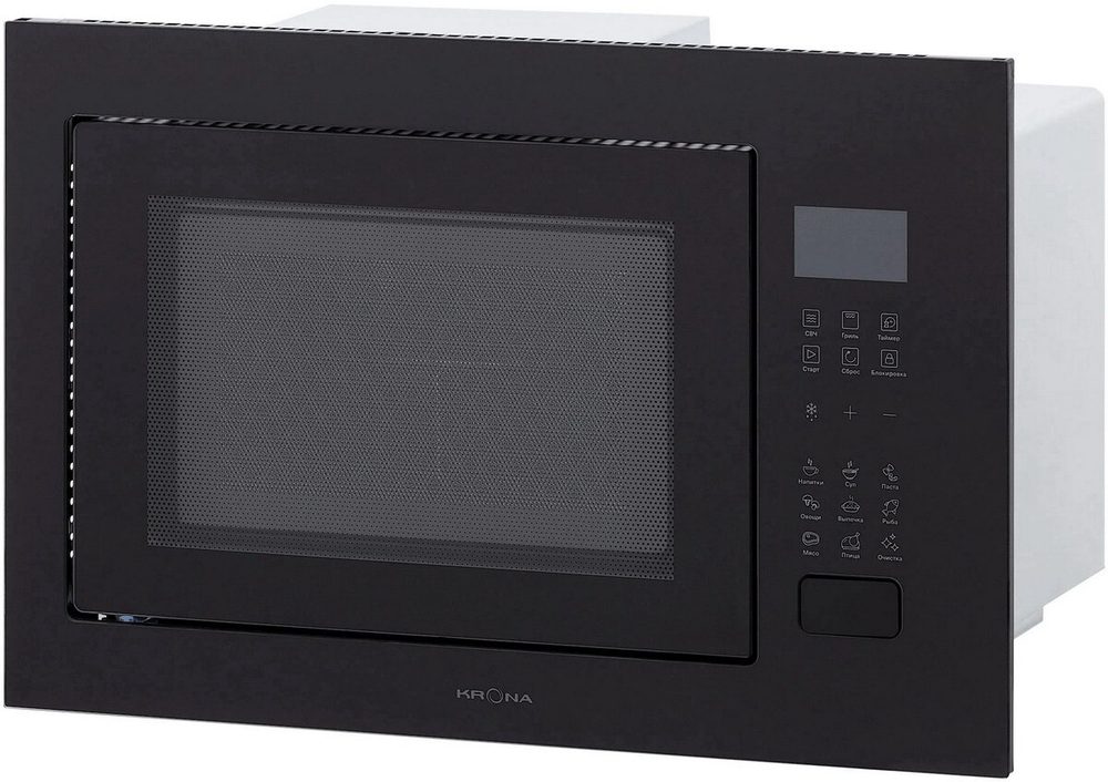 Встраиваемая микроволновая печь СВЧ Krona REIN 60 BL