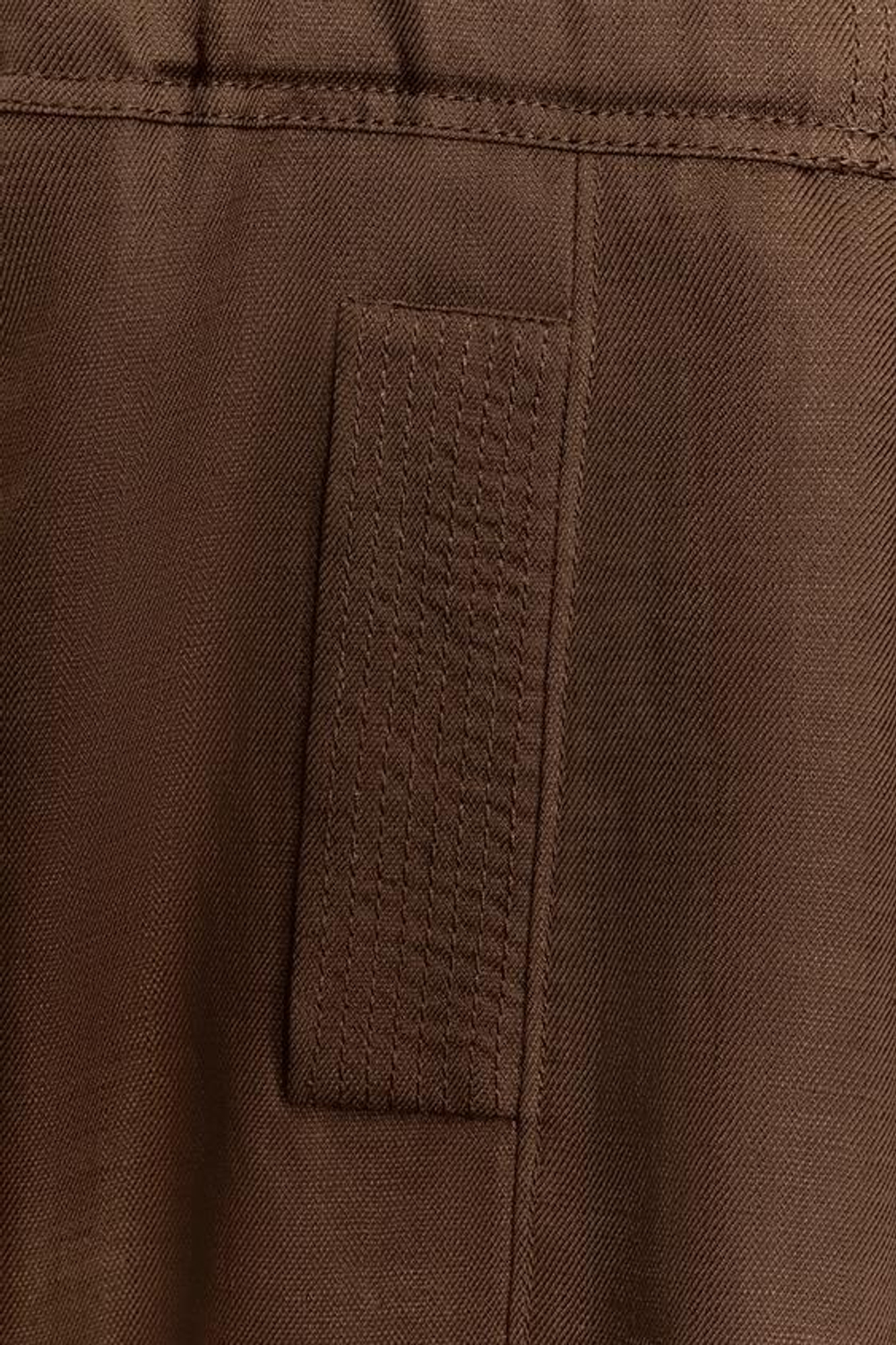 ZARA ЛЬНЯНОЙ ЖИЛЕТ С ПОЯСОМ, КОРИЧНЕВЫЙ