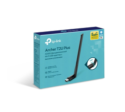 TP-Link Archer T2U Plus AC600 Двухдиапазонный Wi-Fi USB-адаптер высокого усиления