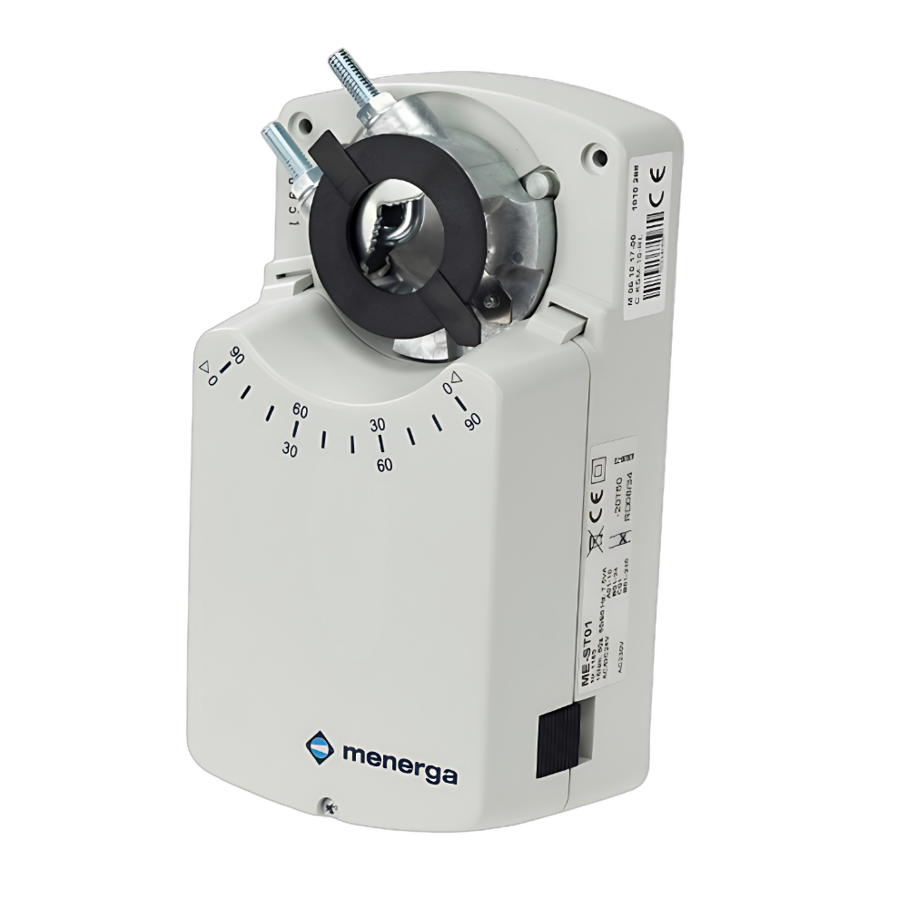 Привод заслонки Menerga Actuator ME-ST01 w.board 0-10V (печатная плата 0...10V)