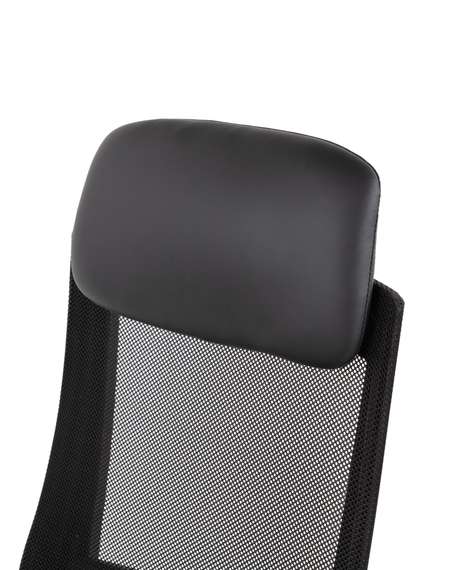 Офисное кресло Chairman 500LT Россия экокожа черный/TW-01 черный