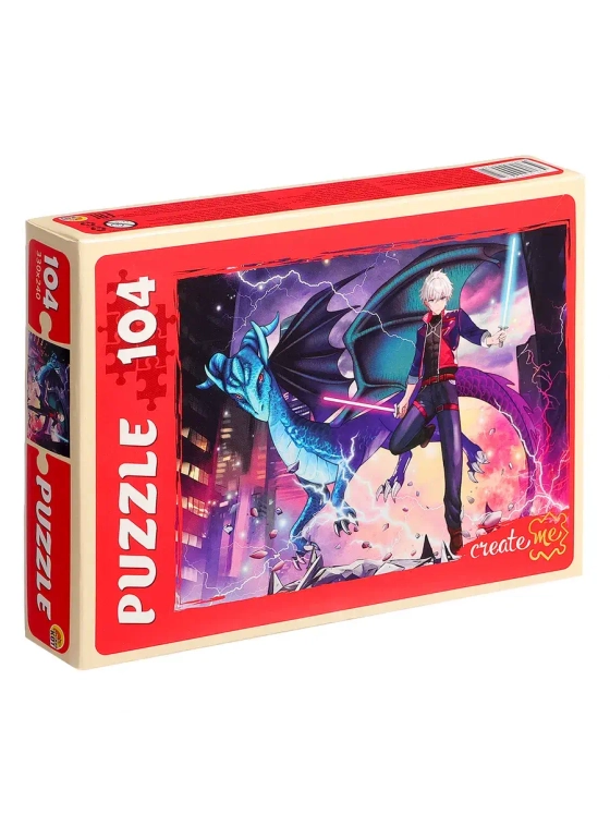 Пазл для детей 4 5 6 7 лет Мир аниме 104 элемента