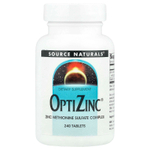 Source Naturals, OptiZinc, цинк, 240 таблеток