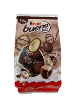 Bueno Eggs из молочного шоколада с молочно-ореховой начинкой