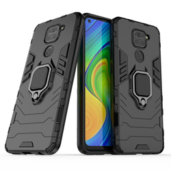 Противоударный чехол с кольцом Panther Case для Xiaomi Redmi Note 9