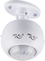 Датчик движения 1200W 8m 120°(гориз.) 360°(верт.) белый, SEN16/ES-P27A Feron 22074