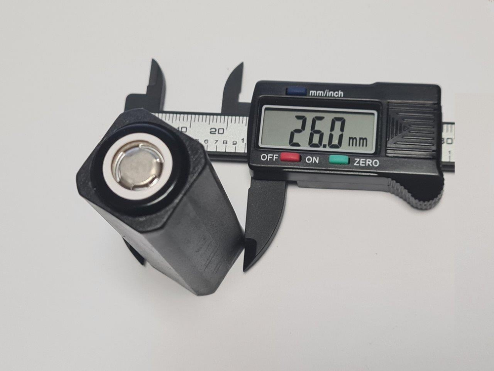 Переходник ET 18650/26650Black