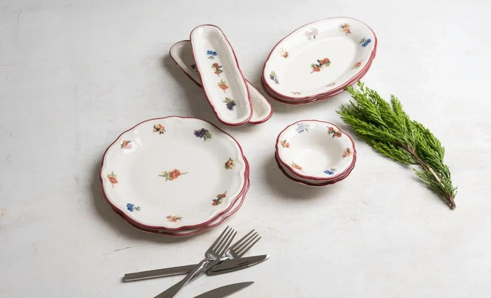 Блюдо для закусок 23см Rustik Grace Porser