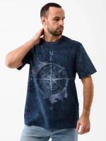 Футболка мужская "Роза ветров"