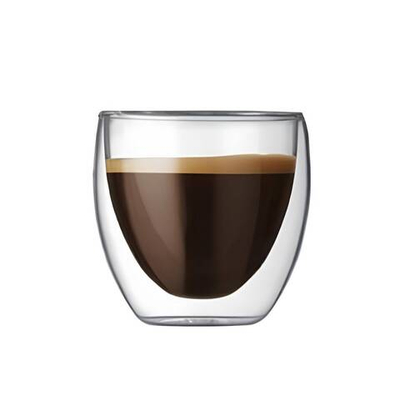 298010 Стакан "Необжигайка" двойные стенки 80мл, d=68, h=65 мм, стекло