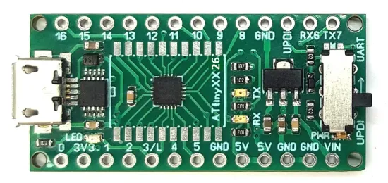 Отладочная плата Arduino NANO T1626 на ATTINY1626