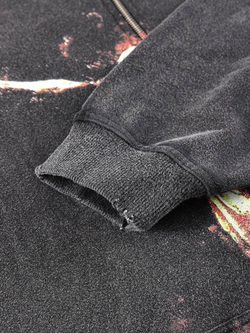 Худи Off Street print zip