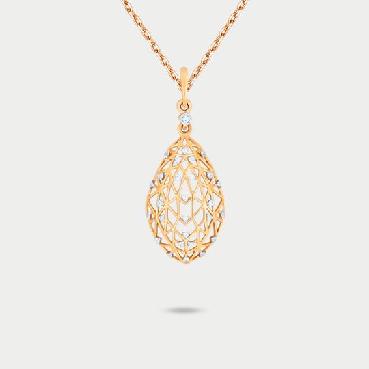 Подвеска золотая