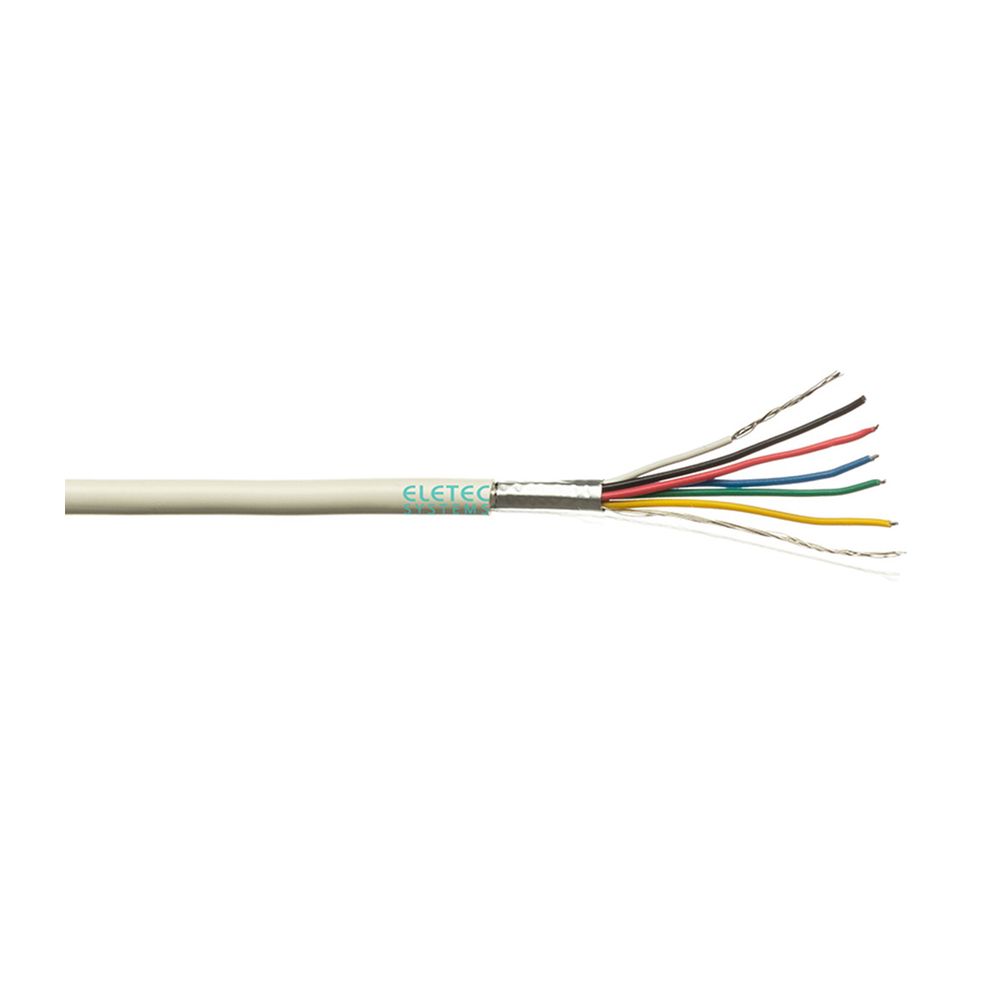 BS06 (K) кабель 6х0,22 слаботочный 100м. Eletec