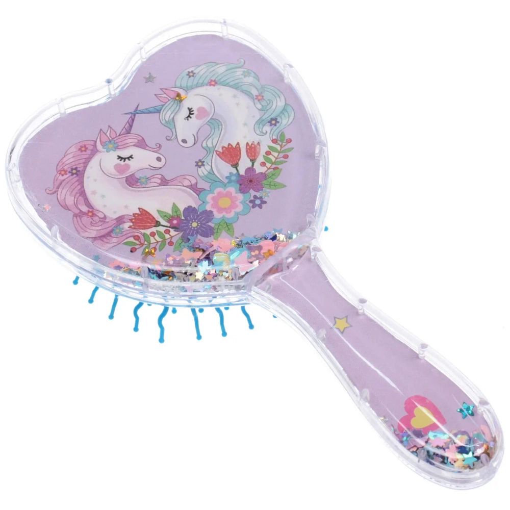 Расческа массажная детская «KOSMOS - Единорожки», МИКС дизайнов18*9см
