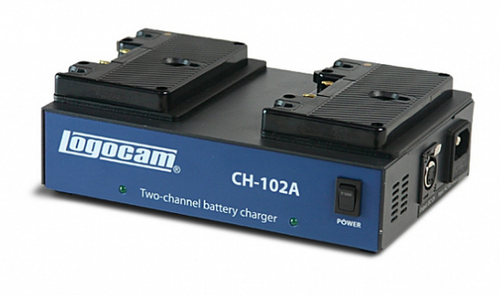 Двухканальное одновременное зарядное устройство Logocam CH-102 A