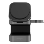 Зарядная станция MagSafe Energea MagCube для iPhone, Apple Watch и AirPods (Qi2) Беспроводная зарядка: Qi 15 Вт, Qi 5 Вт, магнитное крепление для быстрой зарядки Apple Watch (Qi 5 Вт). Проводная зарядка: нет. Сертификации MFi и Qi2. Есть LED-индикация