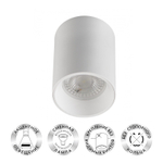 DK3110-WH Светильник накладной IP 20, 10 Вт, GU5.3, LED, белый, пластик