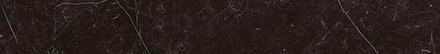 Бордюр Керамогранит Marvel Stone Nero Marquina Listello LAPP.