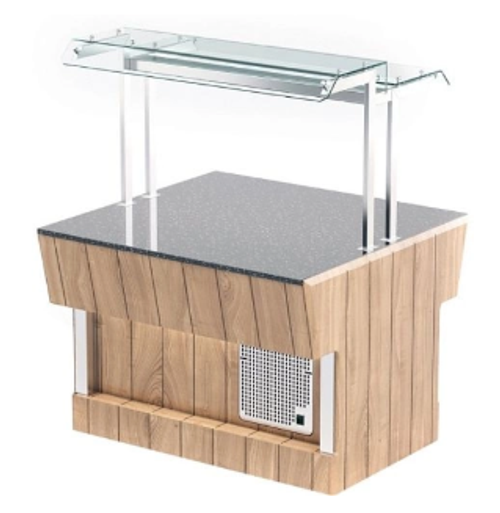 Прилавок нейтральный REFETTORIO шведский стол островной RN43S